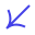 down-left-arrow