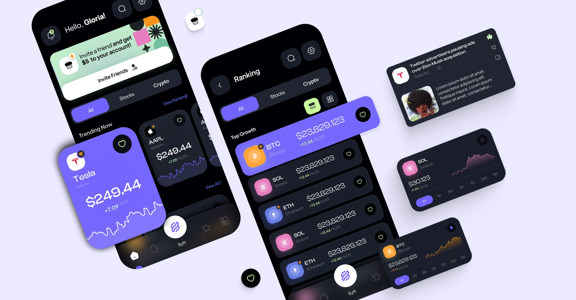Syfter mobile app showcase